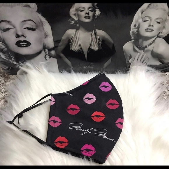 Habdmade | Accessories | Marilyn Monroe Face Mask | Poshmark